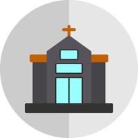 diseño de icono de vector de iglesia