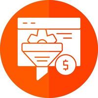 Conversion Rate Vector Icon Design