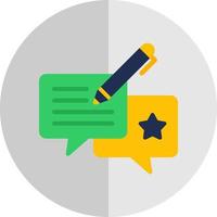 Feedback Vector Icon Design