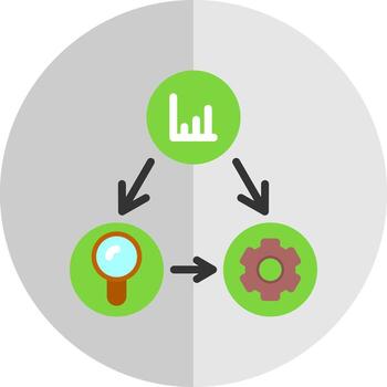 Project Scheme Vector Icon Design