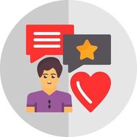 Feedback Vector Icon Design