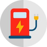 Charging Station Vector Icon Design