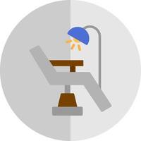 Dentist Chair Vector Icon Design