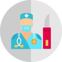Surgeon Vector Icon Design