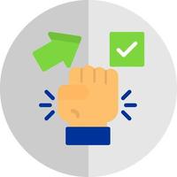 Motivation Vector Icon Design