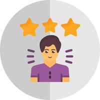 Coustomer Satisfaction Vector Icon Design