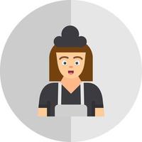 Maid Vector Icon Design