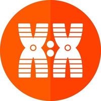Chromosome Vector Icon Design