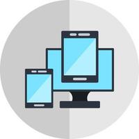 Responsive Web Design Vector Icon Design