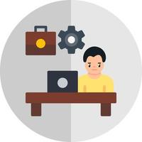 Work Smart Vector Icon Design