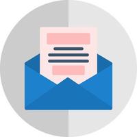 Newsletter Vector Icon Design