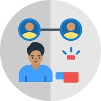 diseño de icono de vector de relaciones públicas