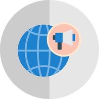 Global Marketing Vector Icon Design