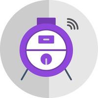 Robot Vacuum Vector Icon Design