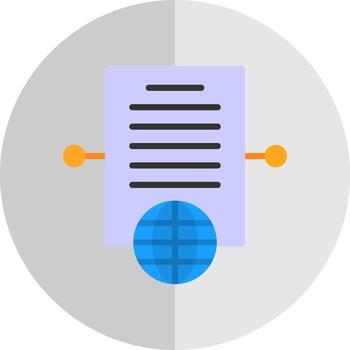 Binding Corporate Rules Vector Icon Design