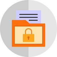 Encrypted Data Vector Icon Design