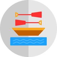 Rowing Vector Icon Design