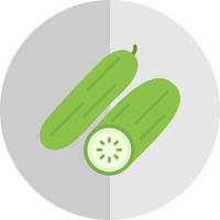 diseño de icono de vector de pepino