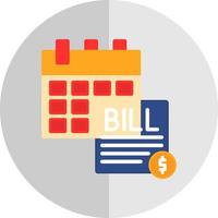 Bill Vector Icon Design