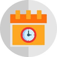 Deadline Vector Icon Design