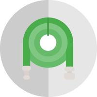 Garden Hose Vector Icon Design