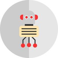 Nano Robot Vector Icon Design