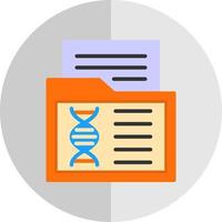 Genetic Data Vector Icon Design