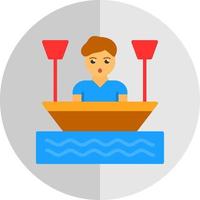 Boating Vector Icon Design