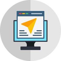Landing Page Vector Icon Design