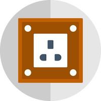 Power Socket Vector Icon Design