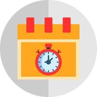 Timer Vector Icon Design