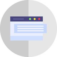 Blogger Vector Icon Design