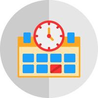 Deadline Vector Icon Design