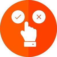 Customer Satisfaction Vector Icon Design