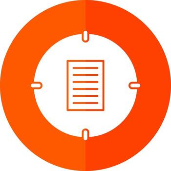 Contextual Targeting Vector Icon Design