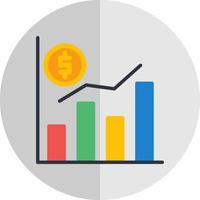 Financial Data Vector Icon Design