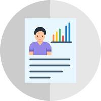 Employment Performance Vector Icon Design