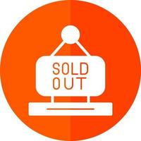 Sold Out Vector Icon Design