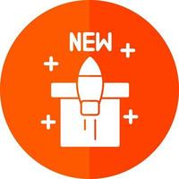 New Product Launch Vector Icon Design