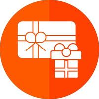 diseño de icono de vector de tarjeta de regalo