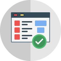 Featured Snippet Vector Icon Design