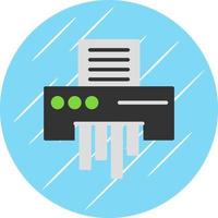 Paper Shredder Vector Icon Design