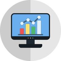 Analytics Vector Icon Design