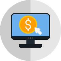 Cost Per Click Vector Icon Design