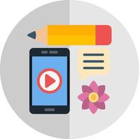 Flatlay Vector Icon Design