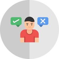 Decision Maker Vector Icon Design