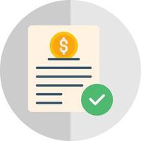 Investment Agreement Vector Icon Design