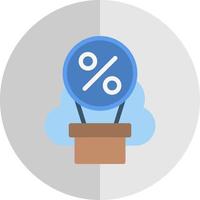 Balloon Loan Vector Icon Design