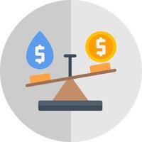 Liquidity Vector Icon Design
