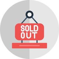 Sold Out Vector Icon Design